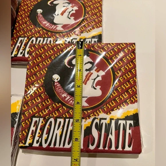 NWT LOT OF FLORIDA STATE PARTY SUPPLIES. - Picture 8 of 9
